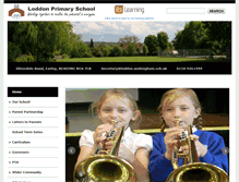 Tablet Screenshot of loddonprimary.co.uk